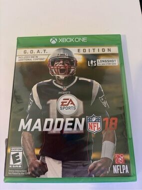 Madden NFL 18 - G.O.A.T. Edition (Black) - Xbox One CIB Excellent condition